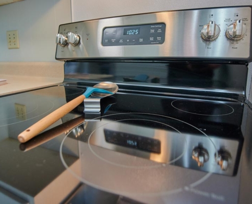 Seven Oaks Apartments Kitchen Appliance Detail in Morgantown WV